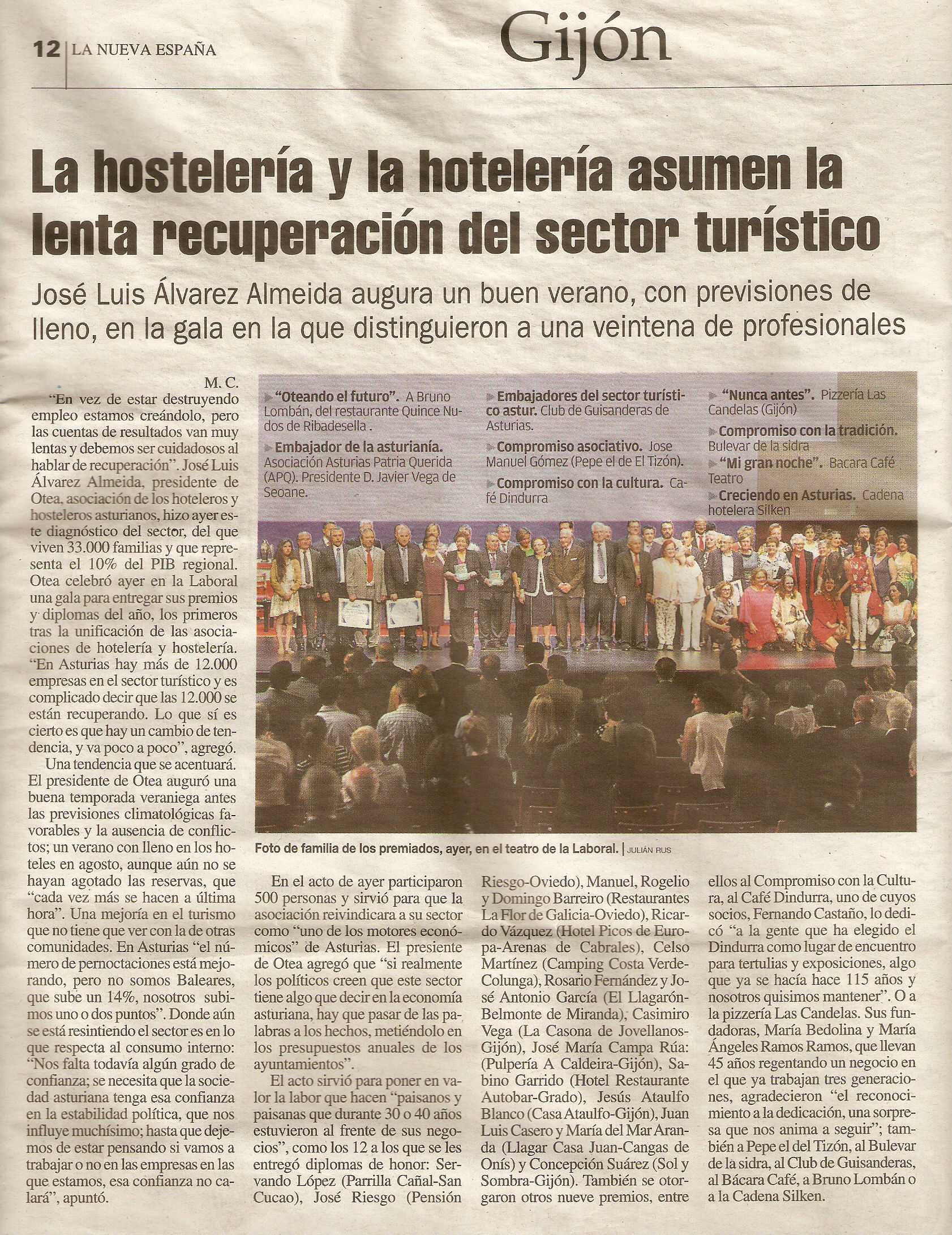 OTEA 2016 en prensa