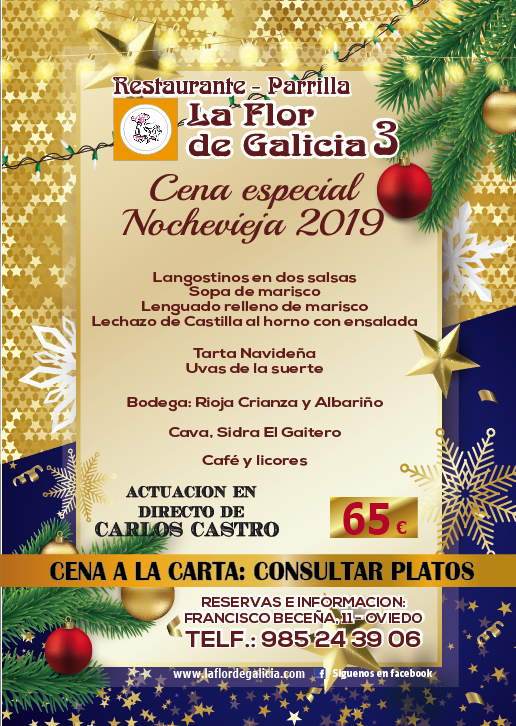 Nochevieja 2019 en la Flor de Galicia 3